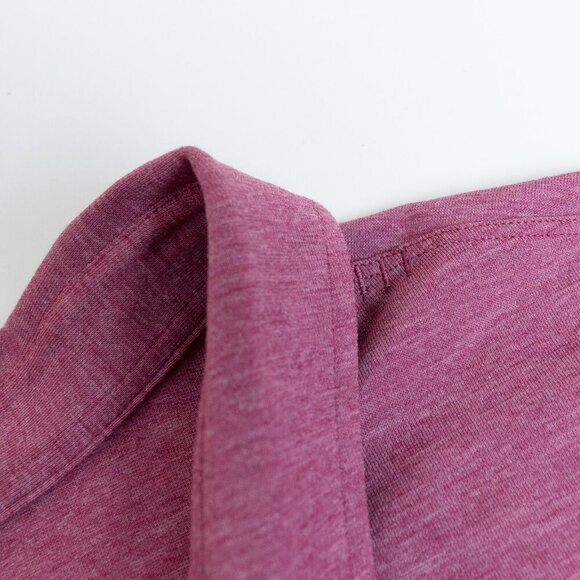 Lululemon Evolution Polo Short Sleeve  Performance Mauve Pink XL - Picture 6 of 9